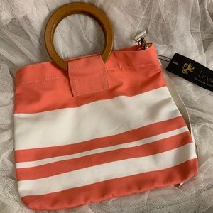 NWT Crossbody with Wooden Handles